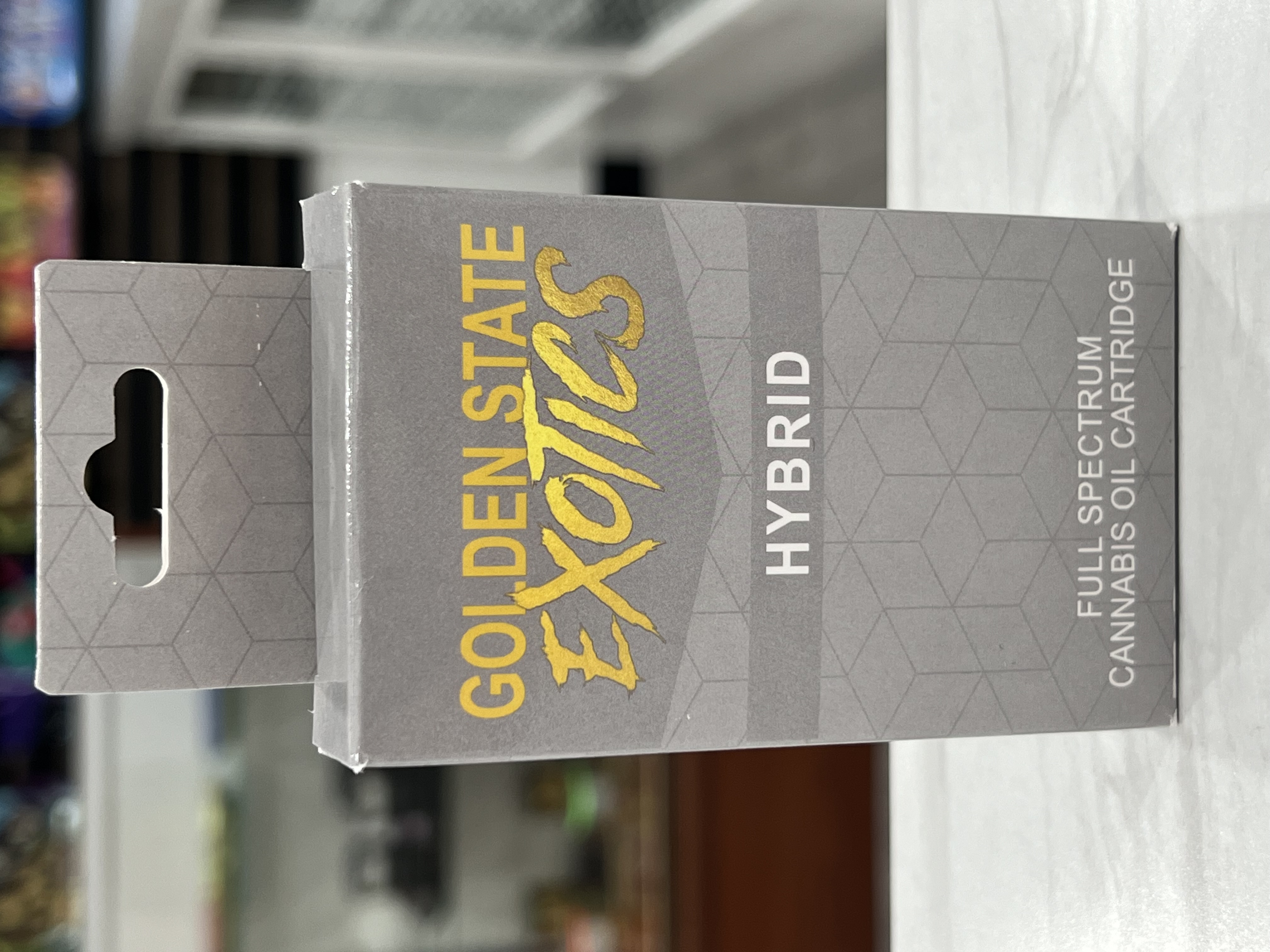 Photograph of product: Sunset Sherbet Vape Cart Golden State Exotics