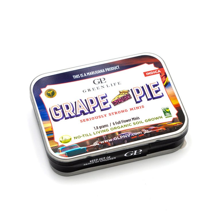 Photograph of product: Grape Pie Pre-Roll Pack 1.8g (6-Pack | 0.3g Each)