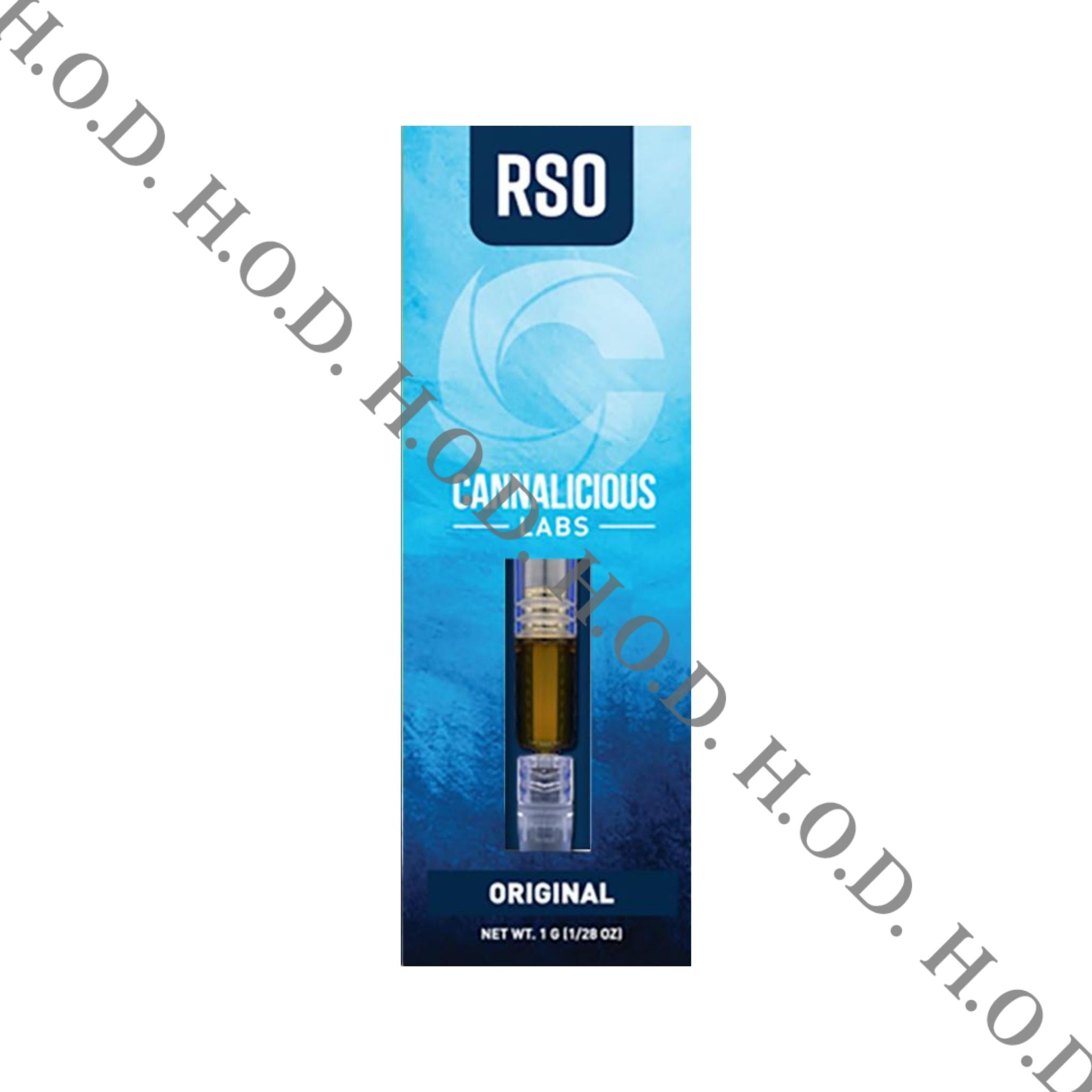 Photograph of product: Cannalicious Recovery RSO 1g