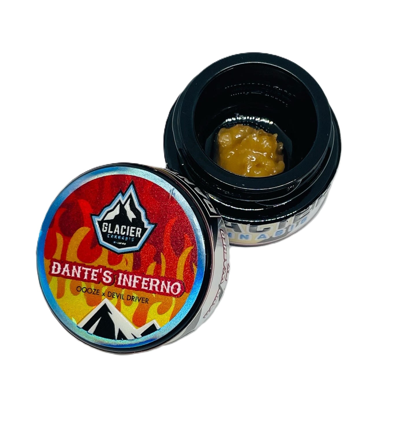 Photograph of product: Glacier Extracts - Rosin - Dante's Inferno