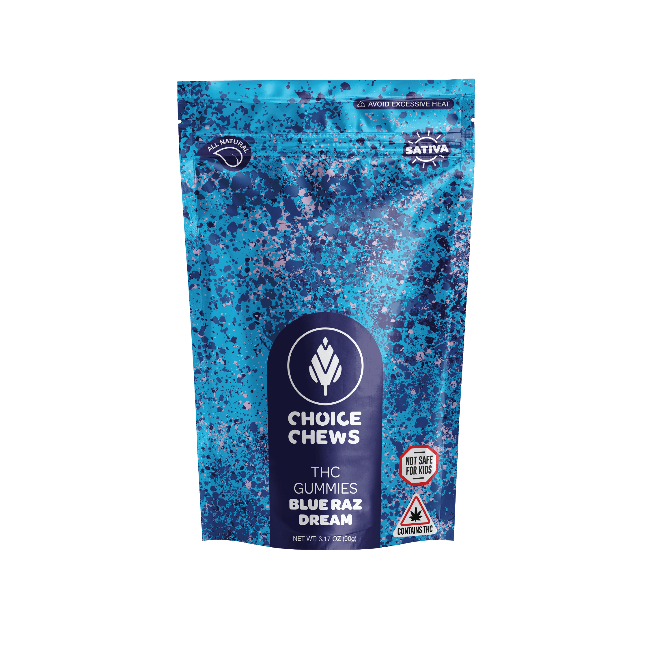 Photograph of product: Blue Raz Oui'd Gummies | TAX INCLUDED
