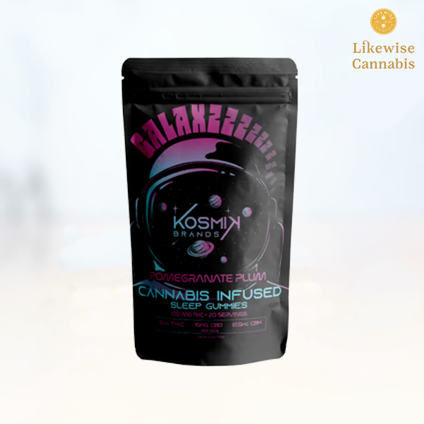 Photograph of product: 20-PACK 100MG GALAXZZZZ TH-oui/CBD/CBN SLEEP GUMMIES