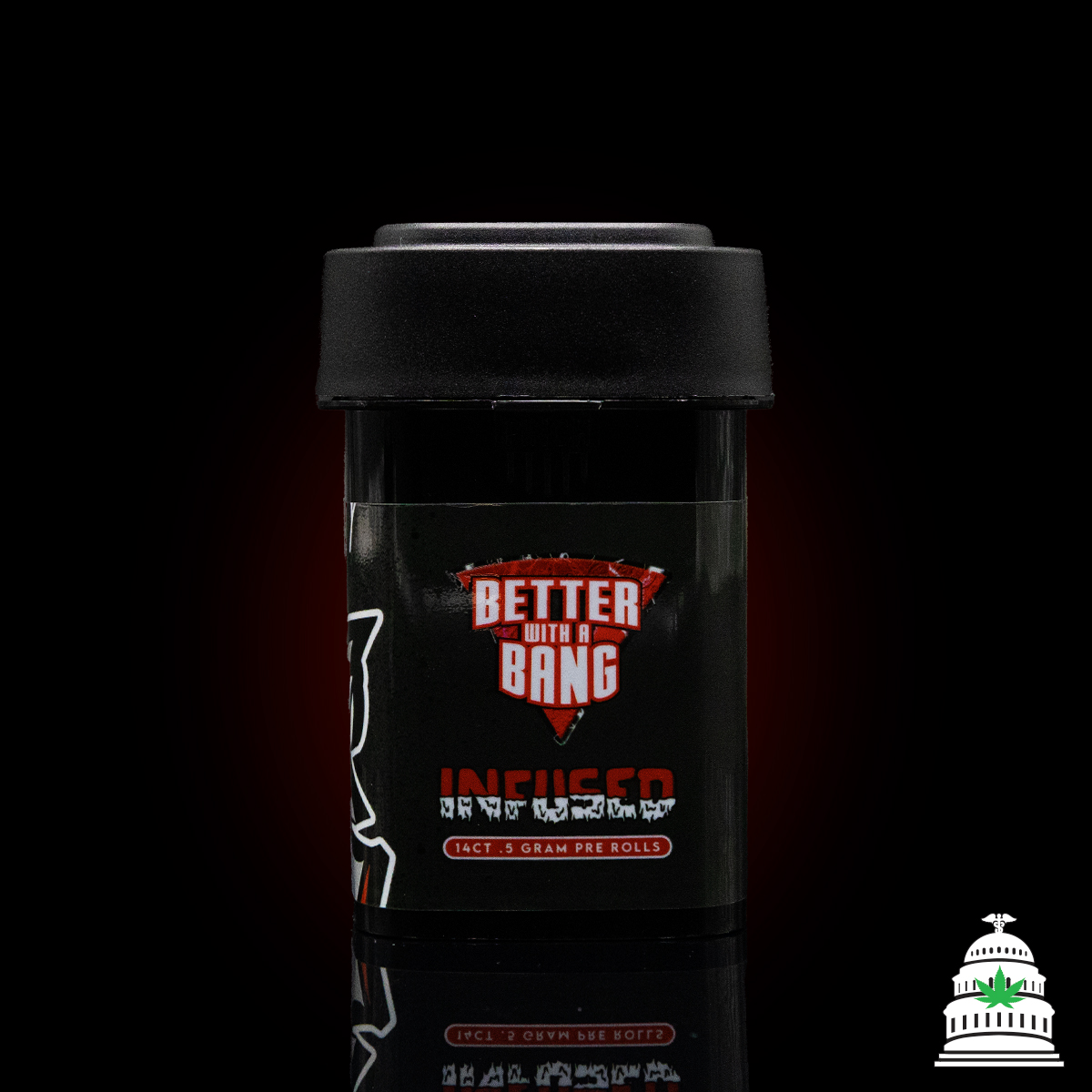 Photograph of product: Fire In The Hole - Better With A Bang Infused Preroll Pack