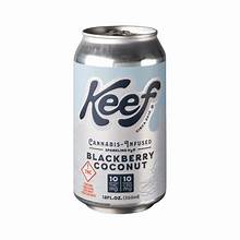 Photograph of product: Keef Cola - Sparkling Water - Blackberry coconut (1:1) 10mg