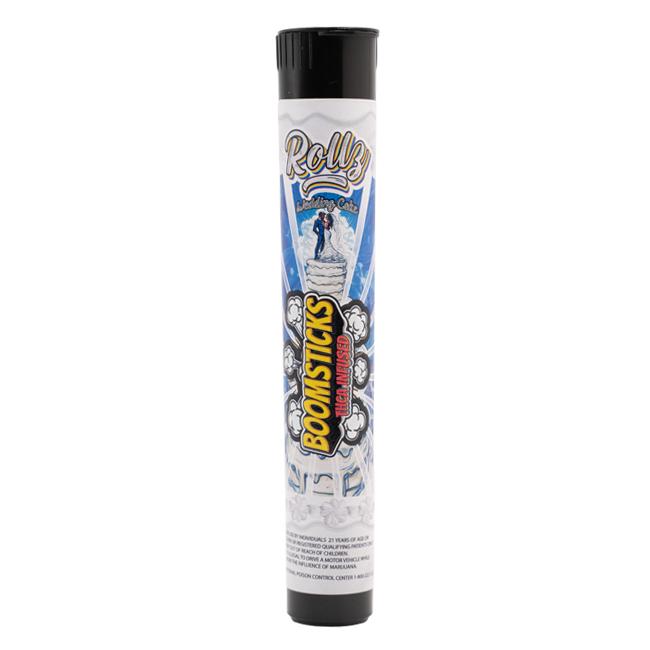Photograph of product: Boomsticks | Wedding Cake TH-ouiA Infused Pre-Roll