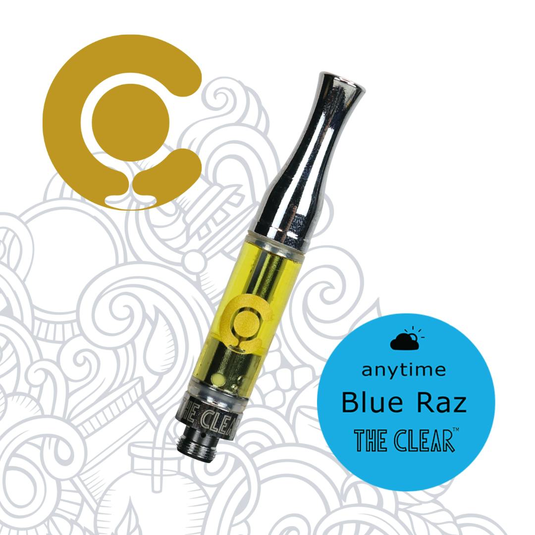 Photograph of product: The Clear | Original | Blue Raz | Vape Cart
