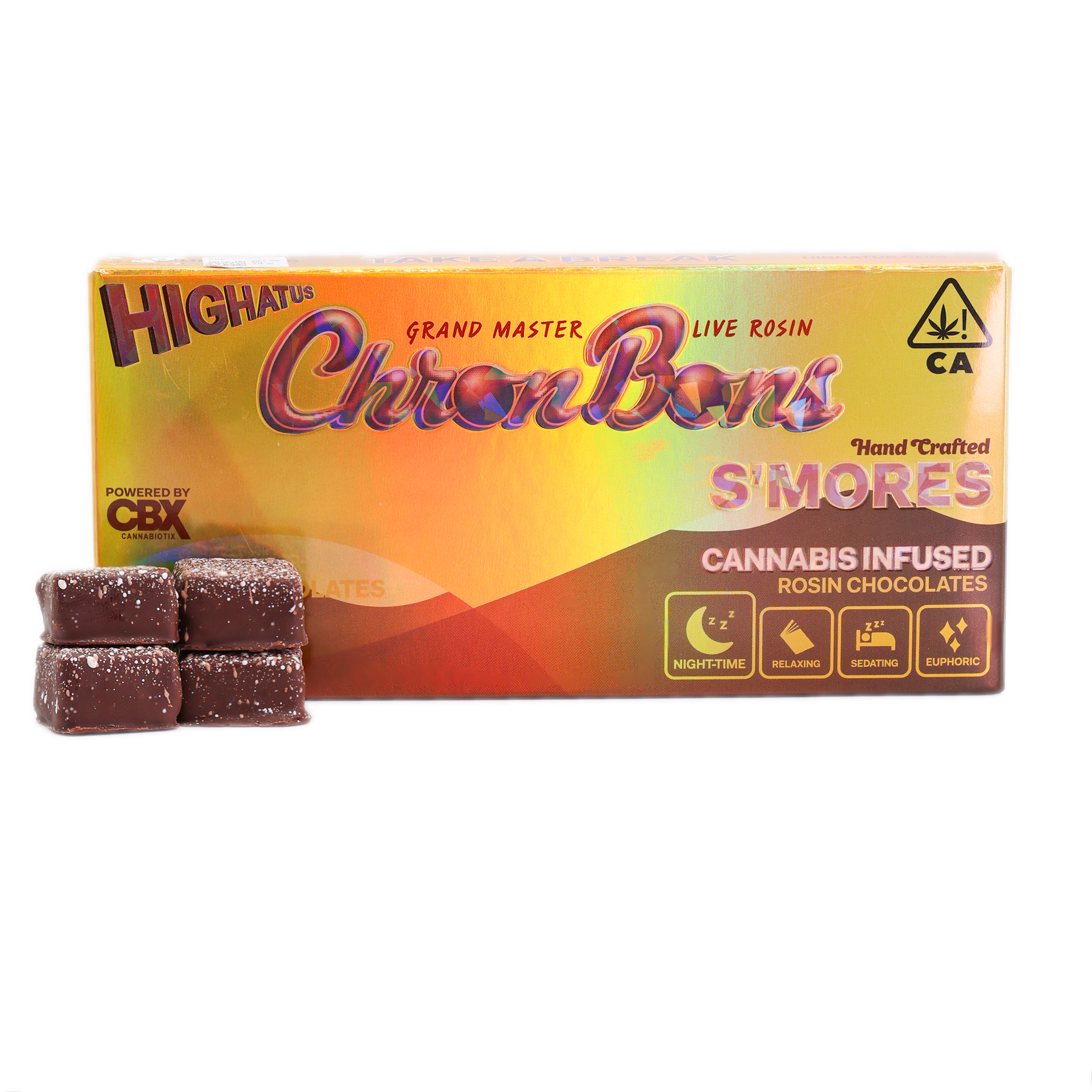 Photograph of product: CHRONBONS - S'MORES ROSIN CHOCOLATE