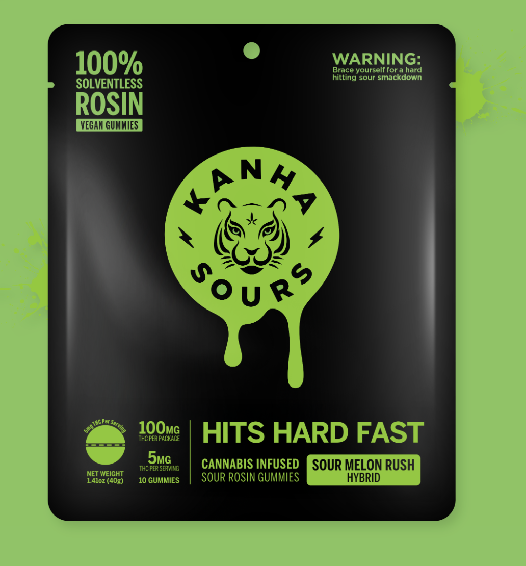 Photograph of product: Sour Melon Rush Rosin (H) - 100mg