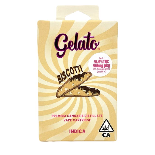 Photograph of product: Biscotti (I) - 1g Flavor Cart  *B2G1 EVERYDAY* - Biscotti (I)