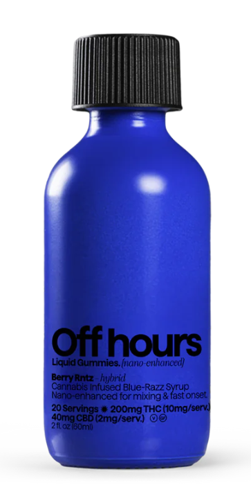 Photograph of product: Off Hours | Berry Rntz Syrup | Edible | 200mg