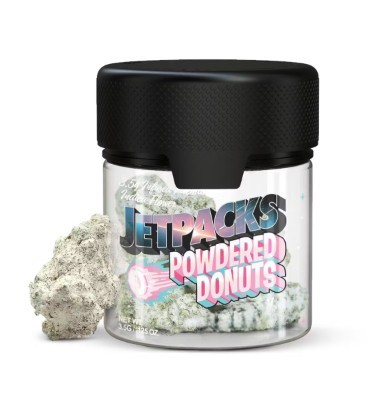 Photograph of product: JetPacks | Powdered Donuts | Uptown Orange | Flower - 3.5g