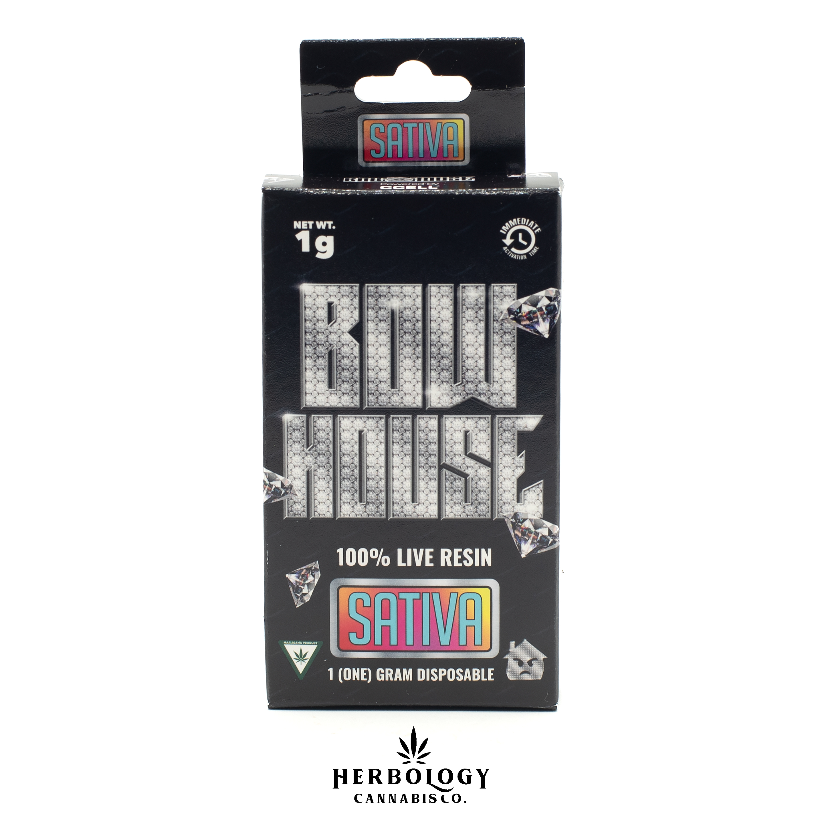 Photograph of product: Bow House | Live Resin Disposable Vape | Easy Bake