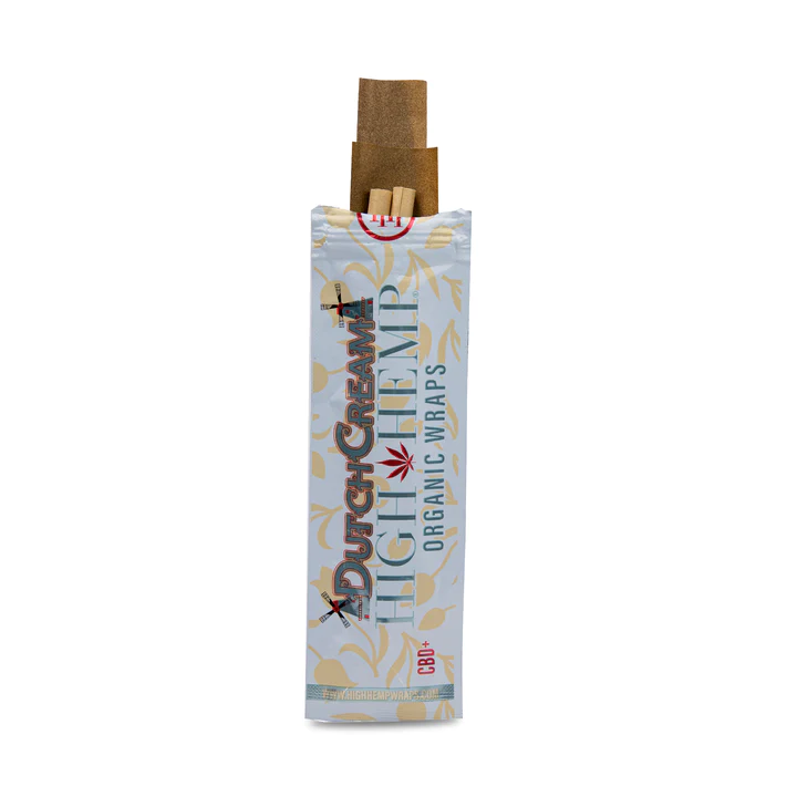 Photograph of product: High Hemp | Wraps | Dutch Cream | 2 Pack