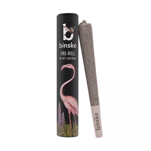 Photograph of product: Binske | Pre-Roll | Zest Zinger | 1g