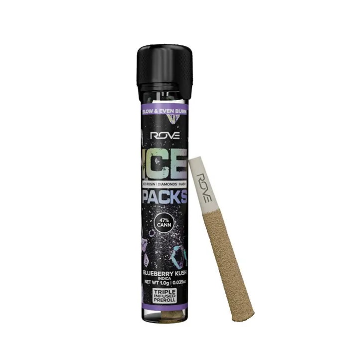 Photograph of product: Rove | Watermelon Burst Ice Rosin Infused Pre-Roll | 1.0g