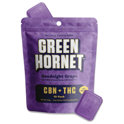 Photograph of product: Green H Goodnight Grape Oui'd 100mg
