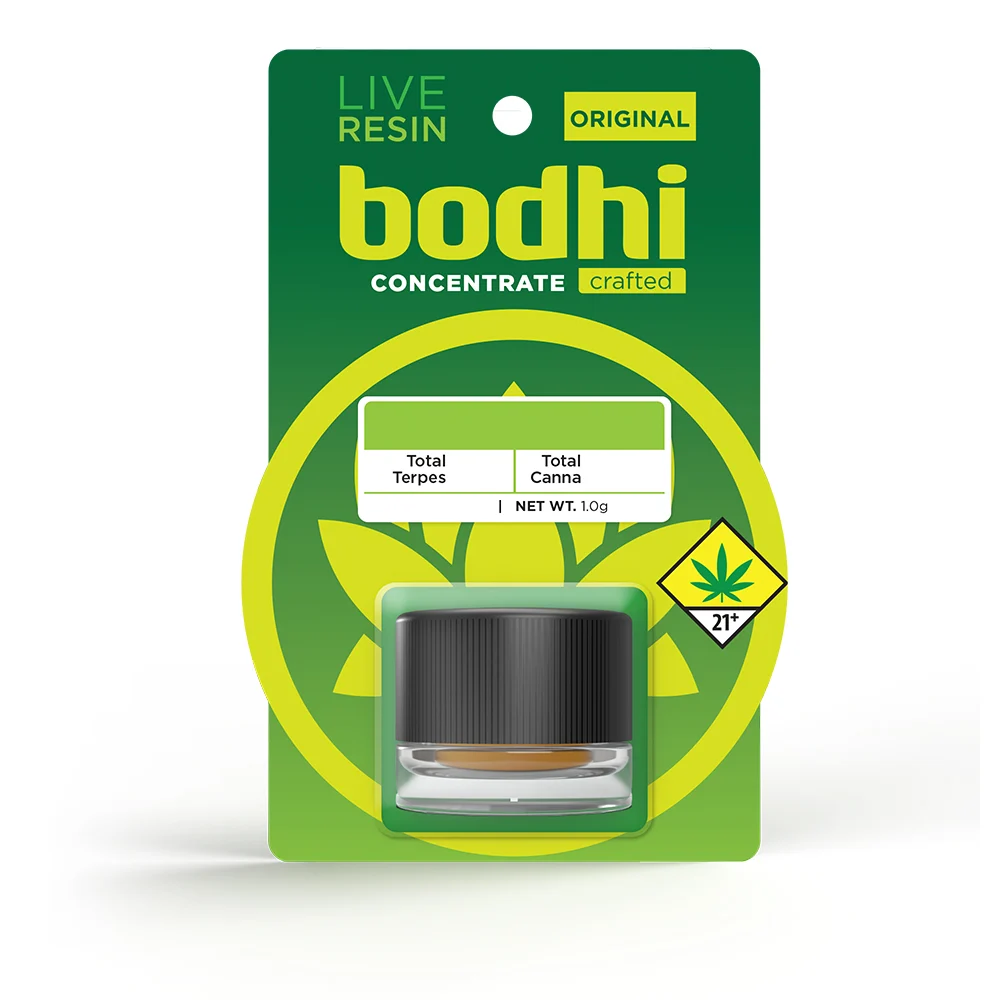 Photograph of product: Bodhi Original - Payton's Mind (H) - Concentrate - Live Resin Blend Terp Crystal - 1g