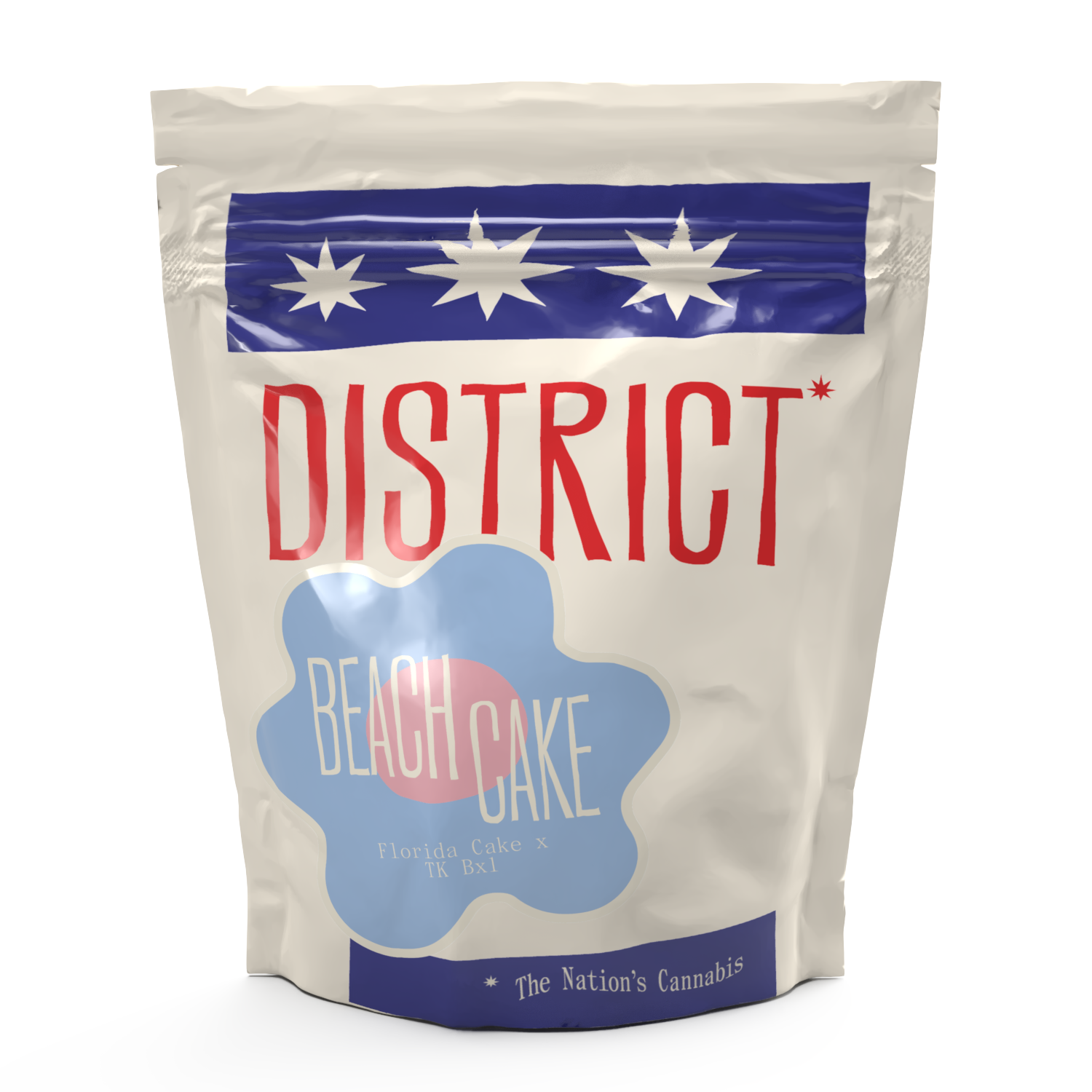 Photograph of product: District Oui'd Beach Cake - 4g