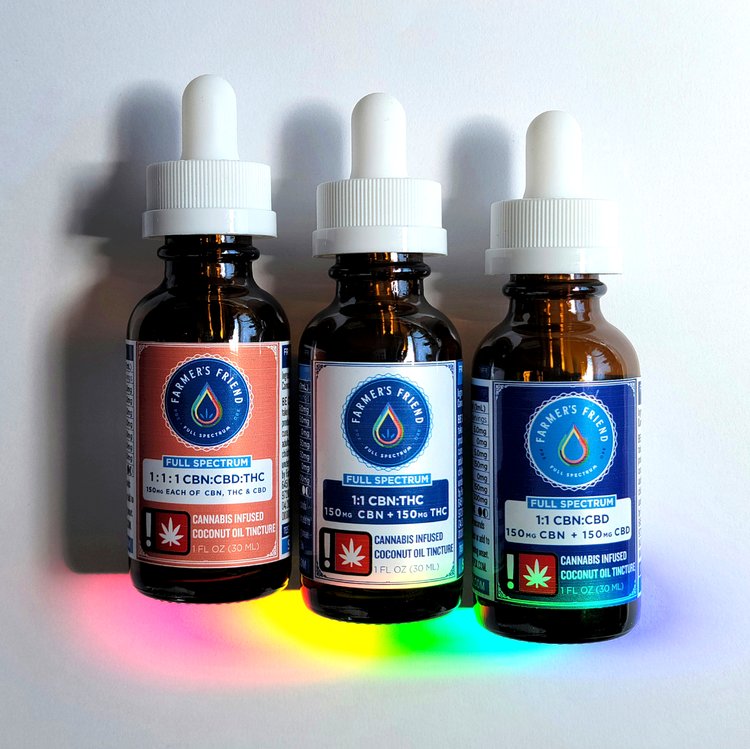 Photograph of product: FFE | Tincture | CBN:CBD 1:1