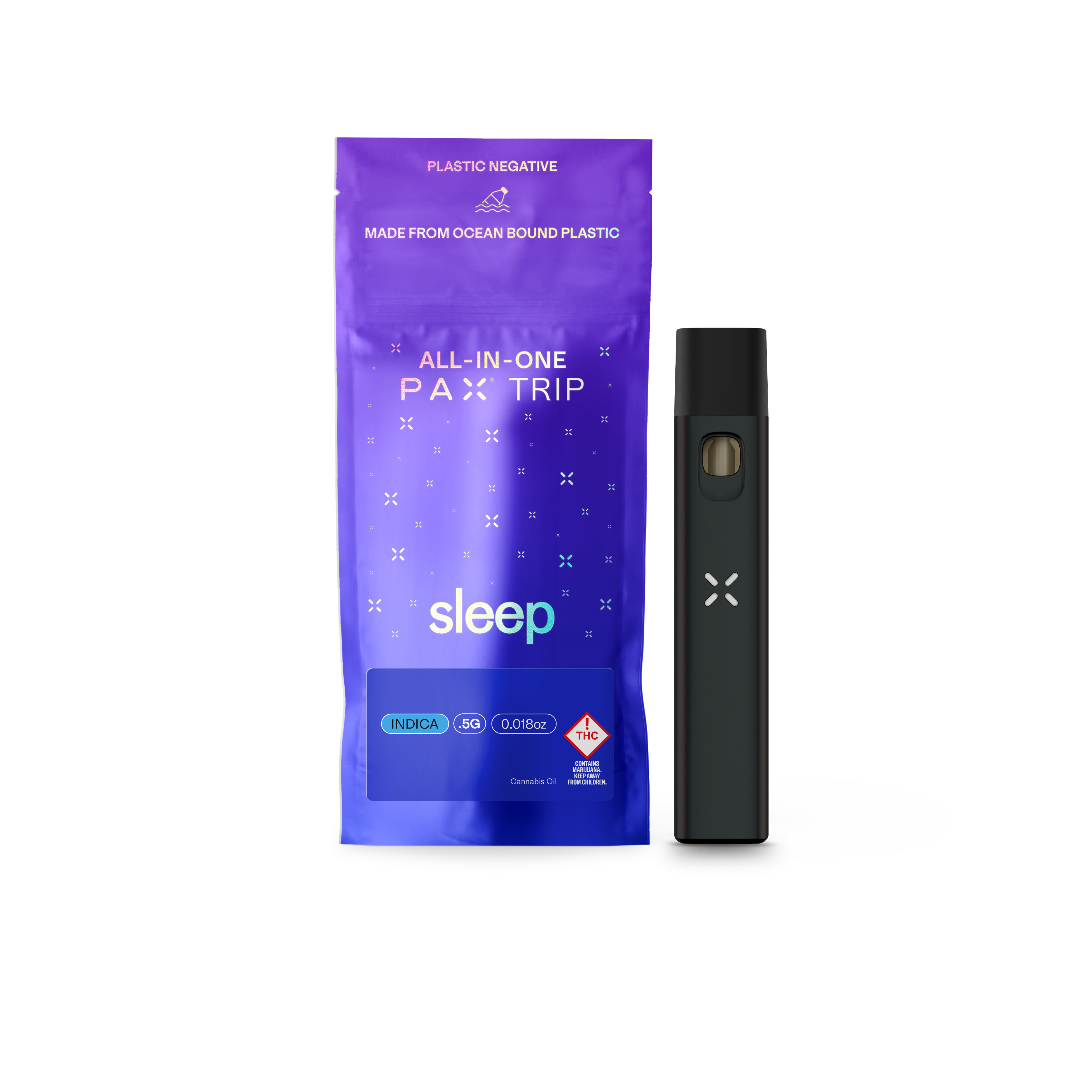 Photograph of product: 1:1 (CBD/TH-oui) | Sleep 0.5g | AIO