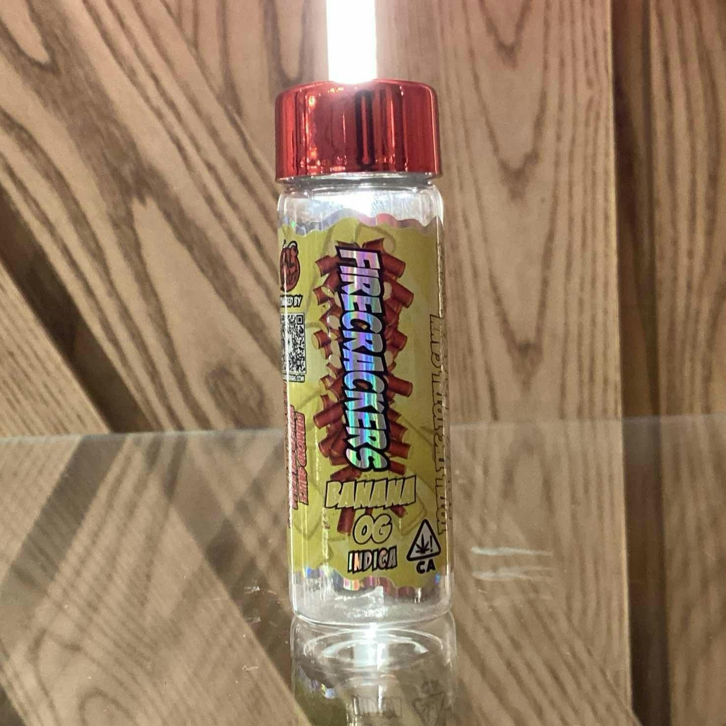 Photograph of product: Firecrackers - Banana OG Diamond Infused 3pck