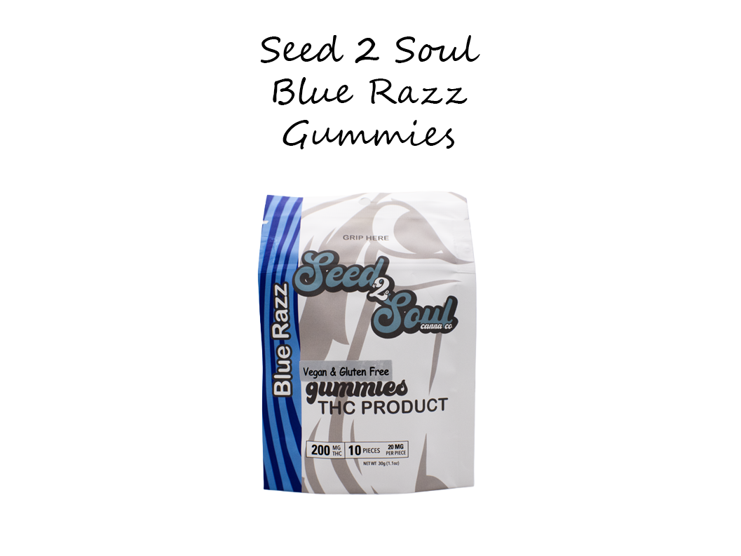 Photograph of product: Blue Razz | Gummies  200mg (10pk)
