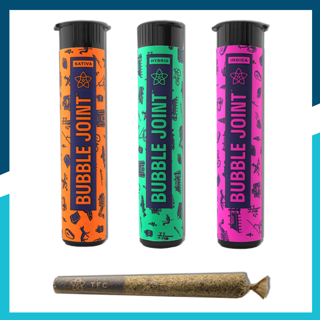 Photograph of product: Bubble Joint - C@n#y Fumez | Infused Preroll | Unwind