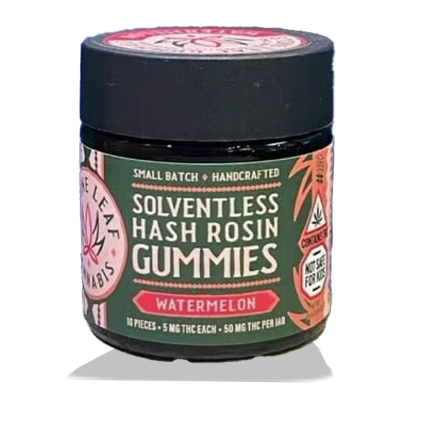 Photograph of product: Watermelon Gummies | 50mg TH-oui | Stone Leaf
