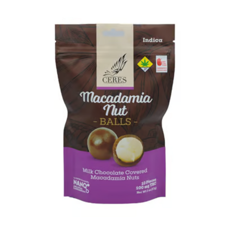 Photograph of product: 10pk Oui'd Chocolate Mac Nut Balls c