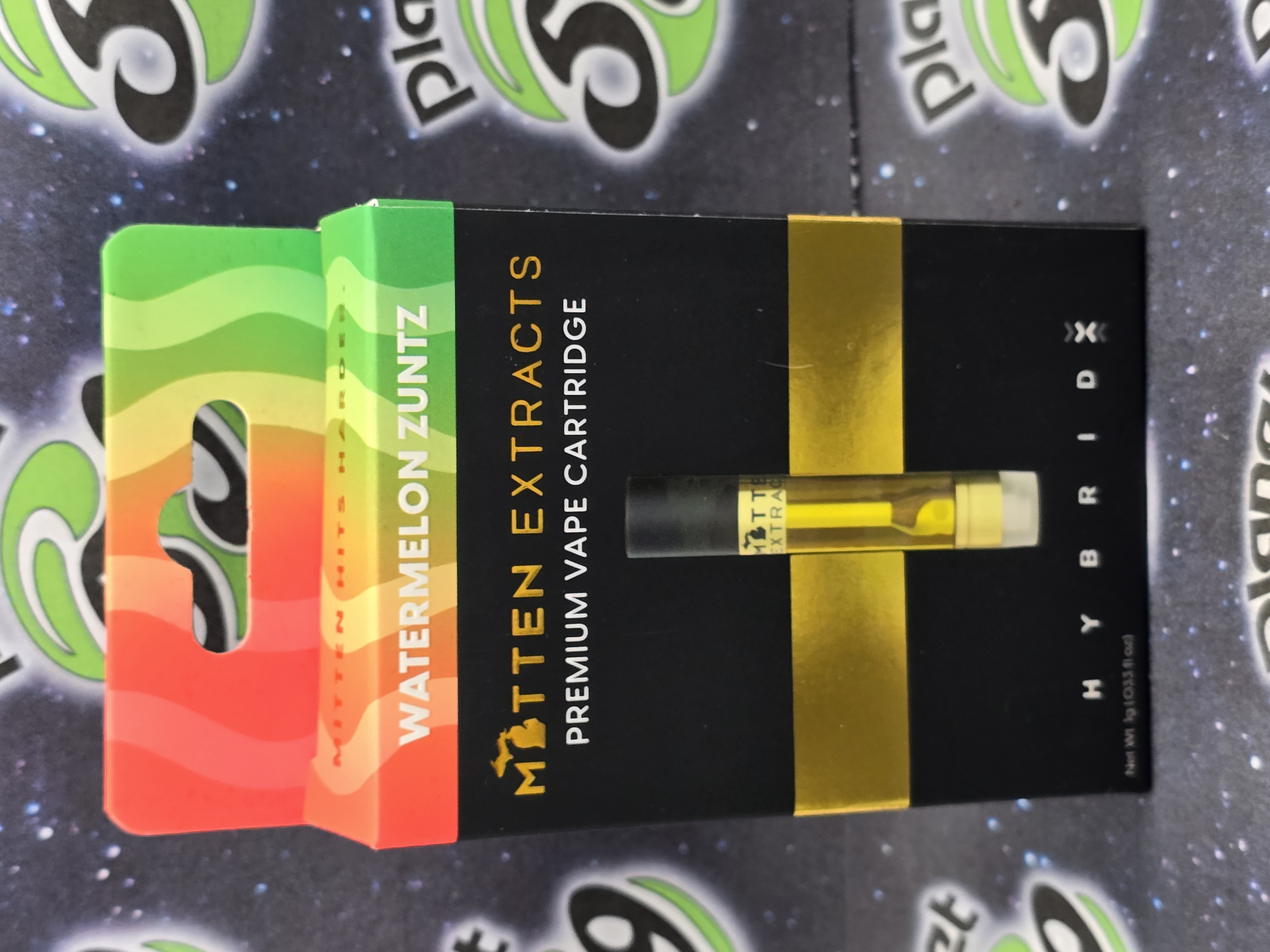 Photograph of product: Mitten Extracts | Watermelon Zuntz | 1g Cartridge (H)