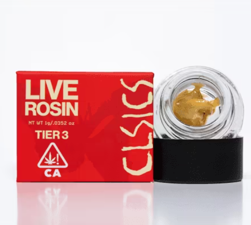 Photograph of product: Blaze (S) Tier 3 Live ROSIN 1g - CLSICS