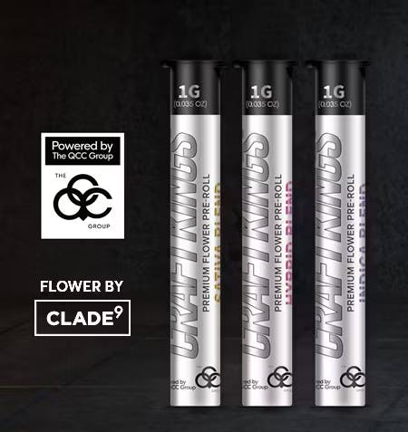 Photograph of product: Craft Kings | Oui'd Blend | Infused Pre Roll | 1g