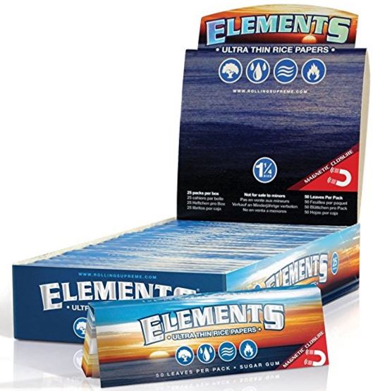 Photograph of product: Elements Rice Papers + tips 1 1/4