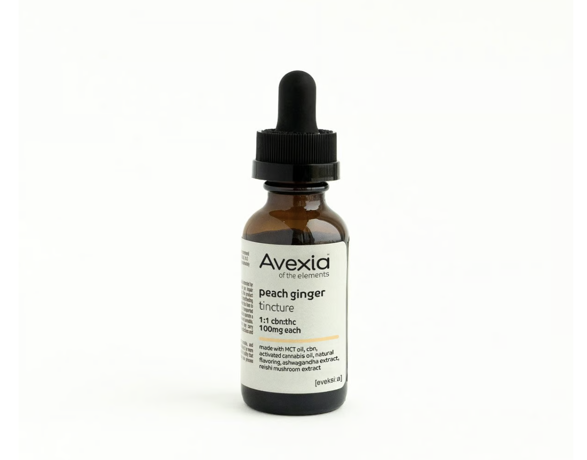 Photograph of product: Peach Ginger 1:1 CBN:TH-oui | Tincture | [110mg]