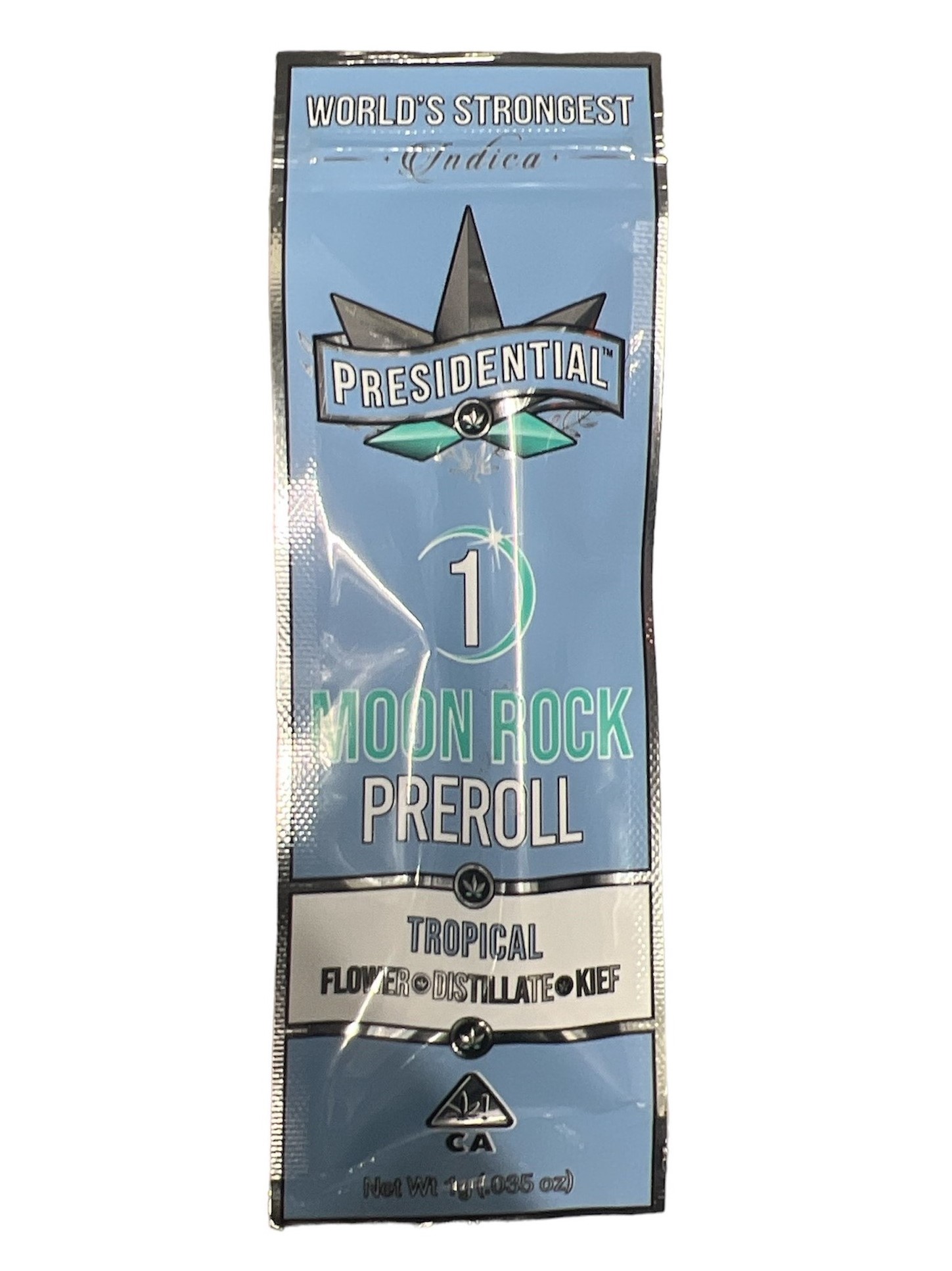 Photograph of product: Presidential - Tropical Preroll 1g