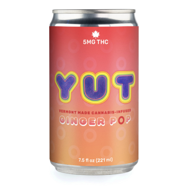 Photograph of product: YUT | Ginger Pop | Mini Can | 5mg TH-oui