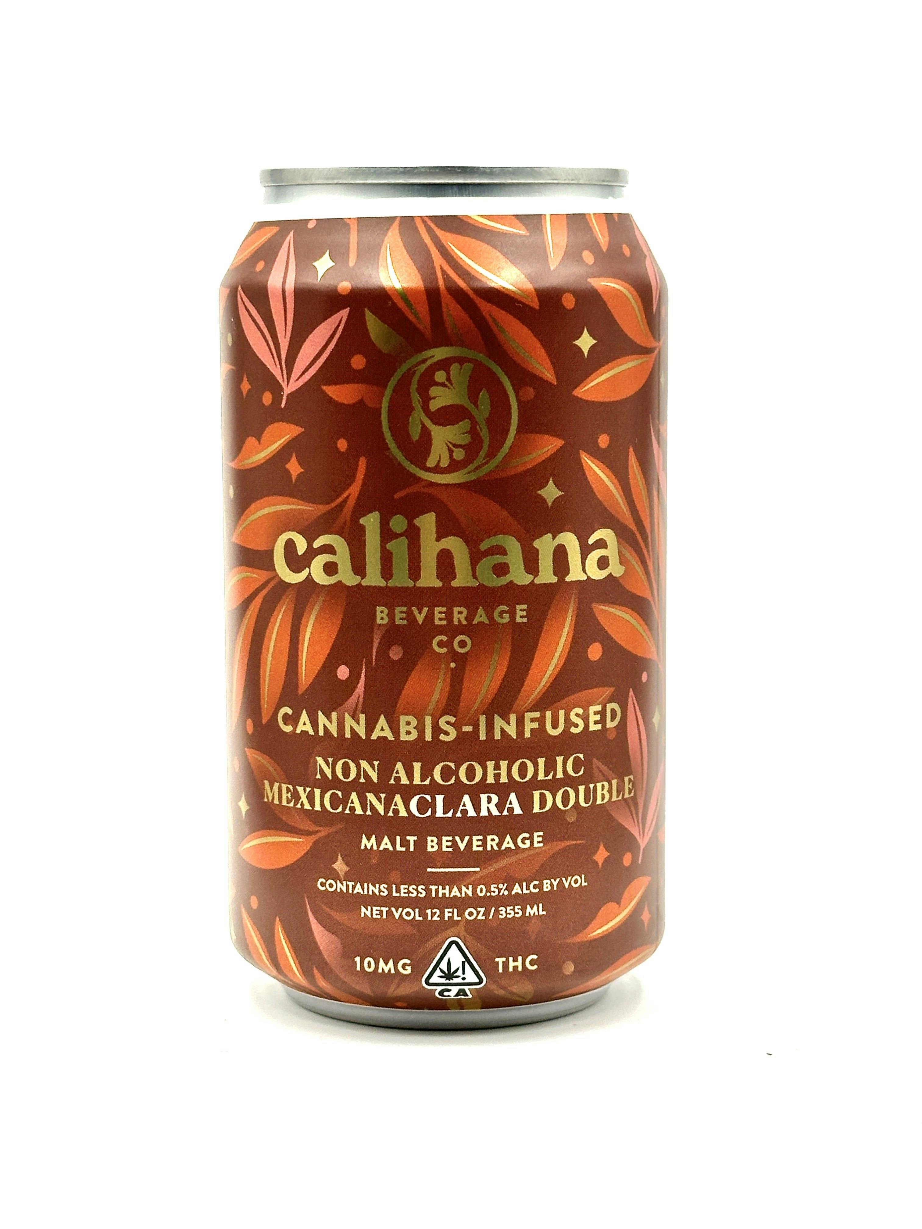 Photograph of product: Calihana - Mexican Clara Double 10mg 12oz