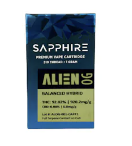 Photograph of product: Alien OG - 1g Cartridge