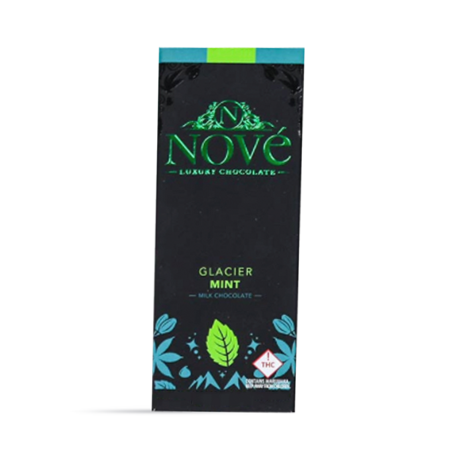 Photograph of Product: Nove - 100mg - Chocolate - Glacier Mint Milk Chocolate