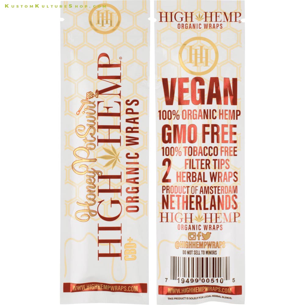 Photograph of product: High Hemp Honey Wraps