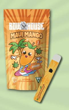 Photograph of product: Maui Mango Disposable Vape by Bow House