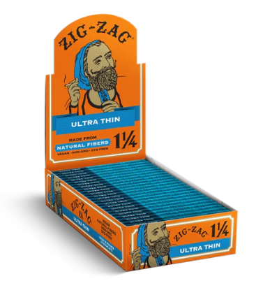 Photograph of product: Zig-Zag 1 1/4 Ultra Thin Papers | 32pk