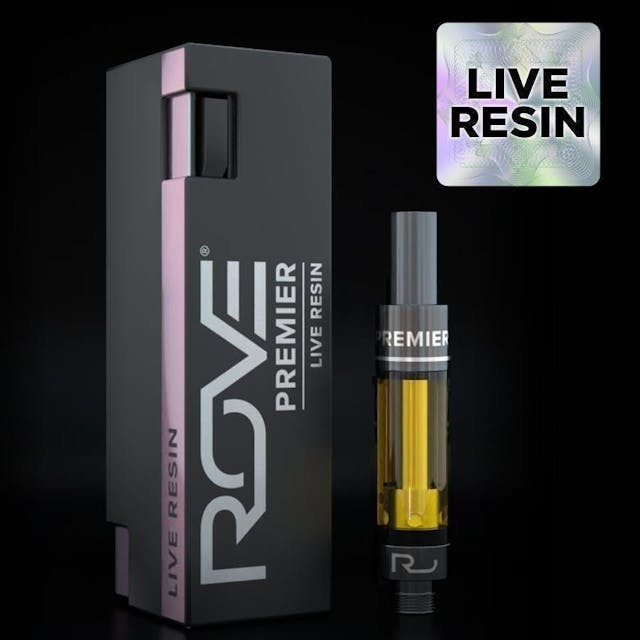 Photograph of product: Rove - 1G Cartridge Premier Live Resin Lavender - Lavender