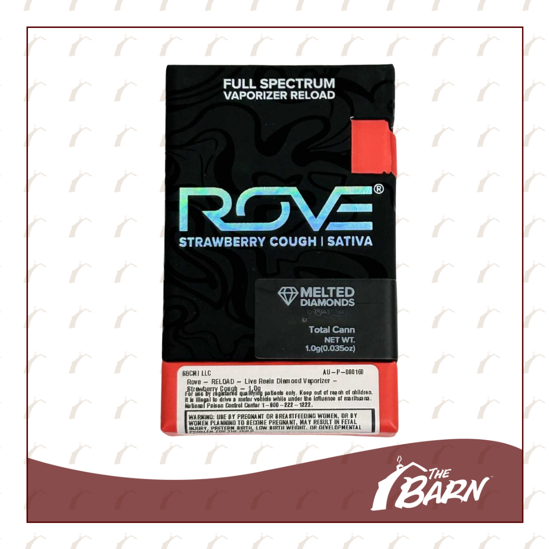 Photograph of product: Rove 1g Live Resin Pod - Strawberry Cough - REC