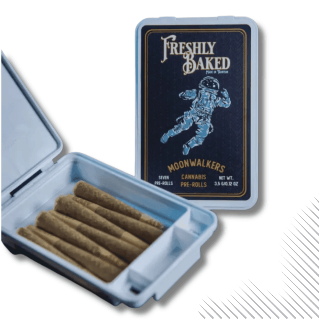 Photograph of product: Freshly Baked - Black Triangle Kush Moonwalkers 7pk