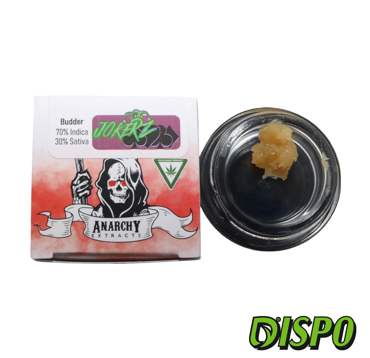 Photograph of product: Anarchy - Jokerz Budder