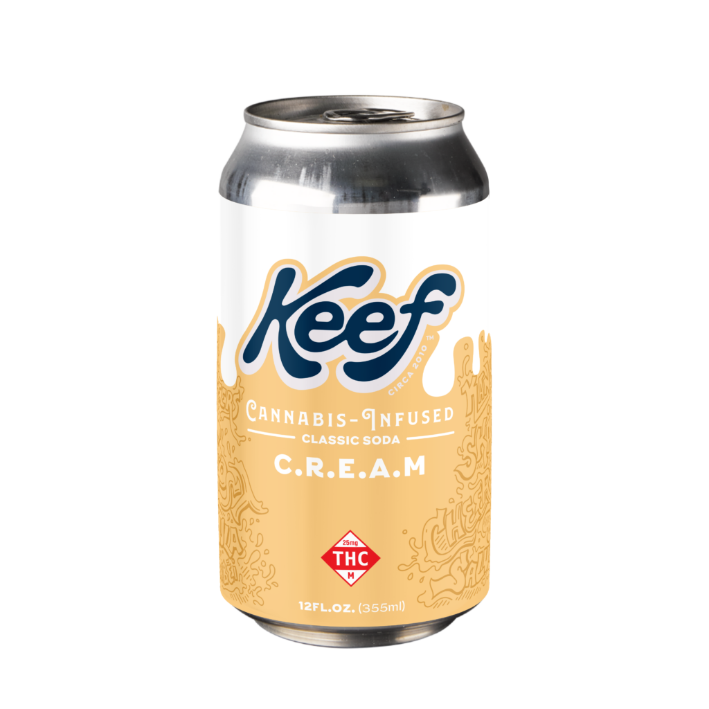 Photograph of product: C.R.E.A.M. | 25mg | Soda | Keef
