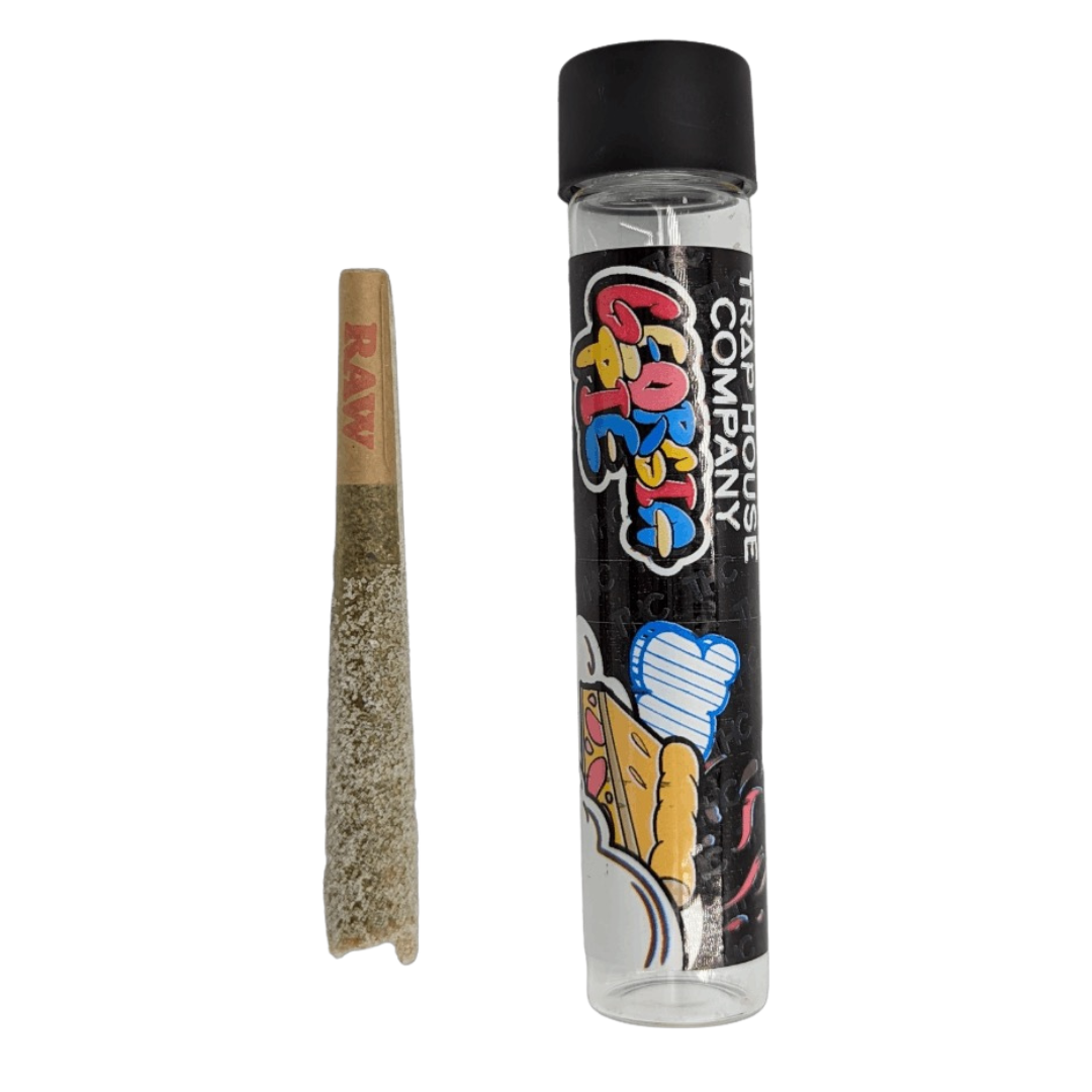Photograph of Product: Trap House | Georgia Pie Dubbz | THC-A Infused Pre-roll