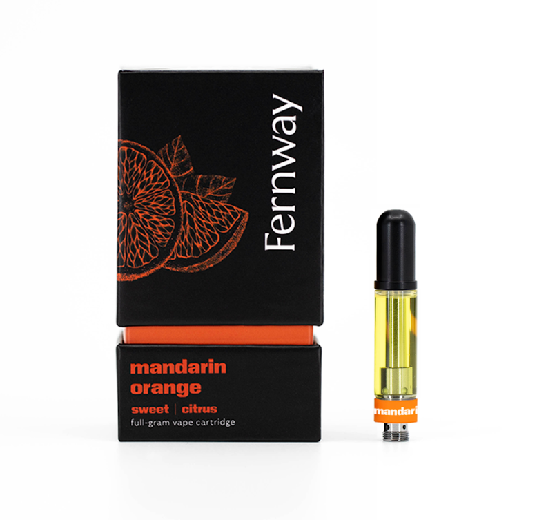 Photograph of product: Mandarin Orange - 510 Cartridge - 1.0g