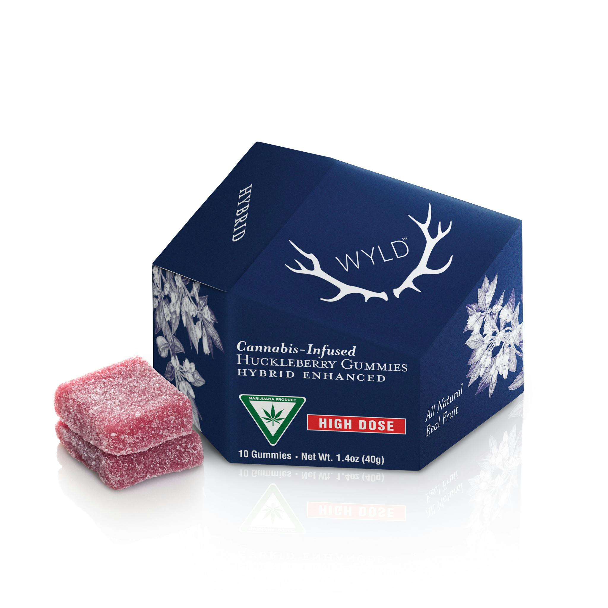 Photograph of product: WYLD | Huckleberry | Gummies | 200mg